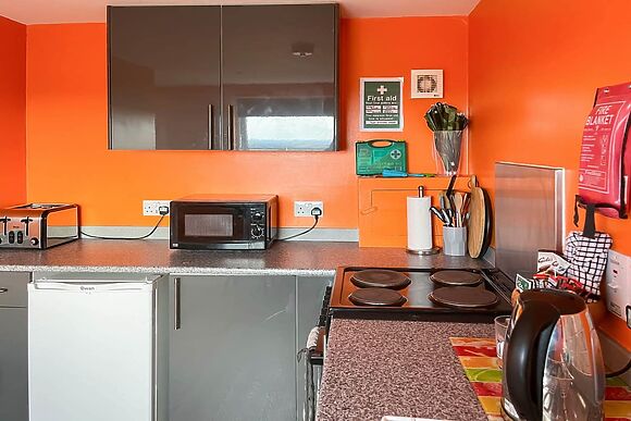 Orange Yurt At Clochforbie Yurts