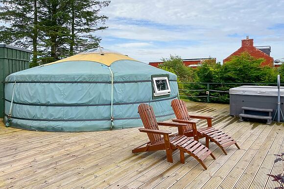 Green Yurt At Clochforbie Yurts