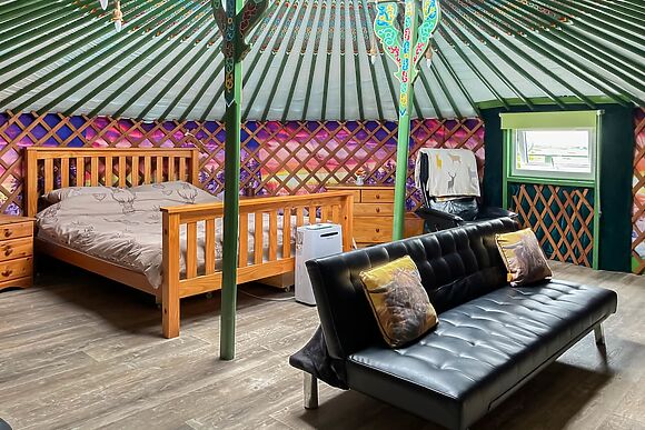 Green Yurt At Clochforbie Yurts