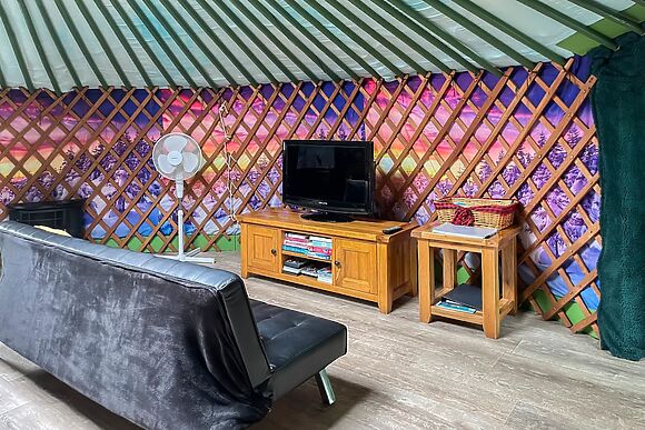 Green Yurt At Clochforbie Yurts