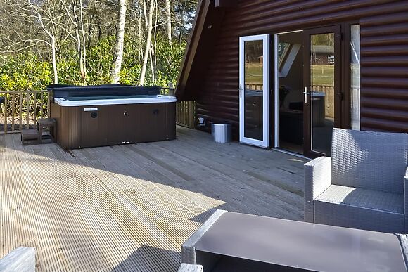 Squirrel Lodge in Otterburn