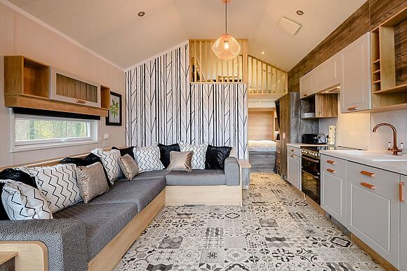 Woodpecker Lodge at Hole Farm