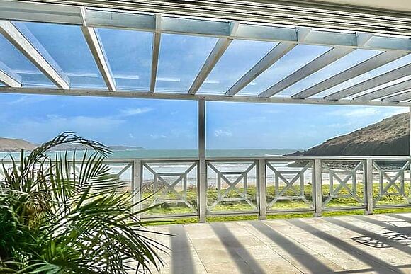 The Sandcastle in Freshwater East