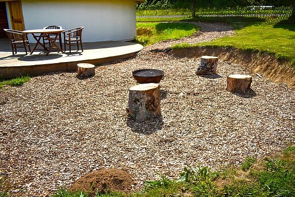 Hazel Roundhouse at Walnut Farm
