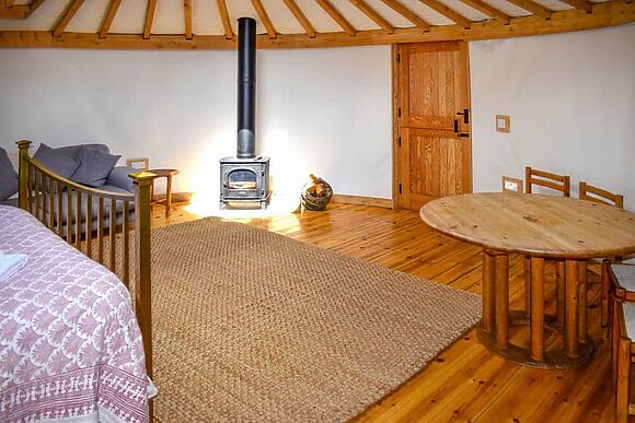 Hazel Roundhouse at Walnut Farm