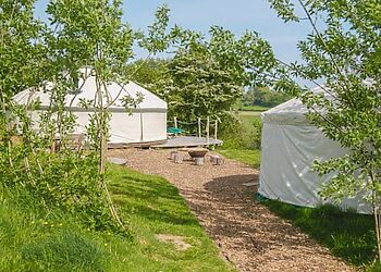 Skylark Yurt at Walnut Farm