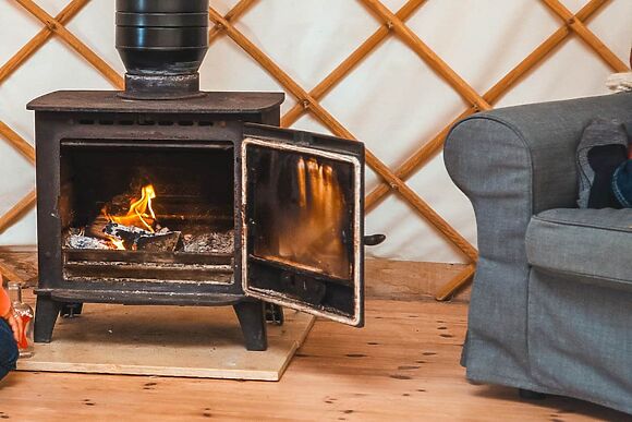 Skylark Yurt at Walnut Farm