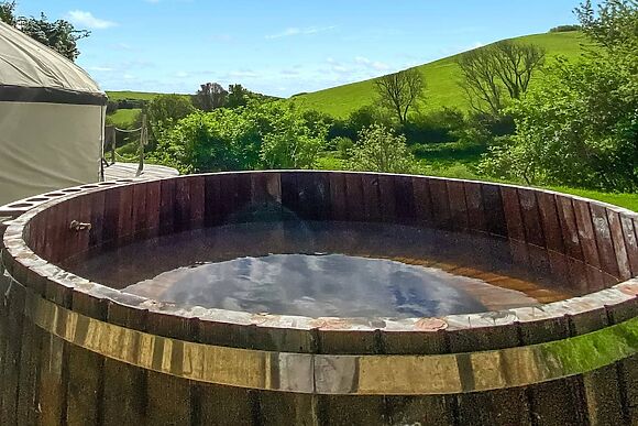 Skylark Yurt at Walnut Farm