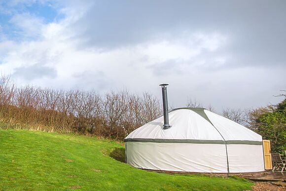 Skylark Yurt at Walnut Farm
