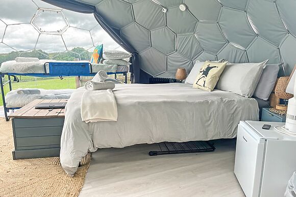 Ingleborough Dome at Deerstone Glamping