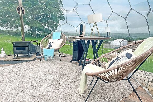 Ingleborough Dome at Deerstone Glamping