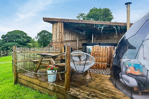 Malham Dome at Deerstone Glamping