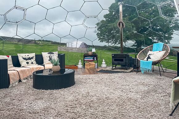 Malham Dome at Deerstone Glamping