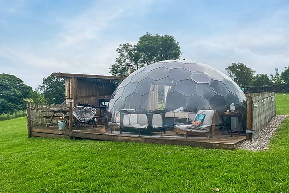 Malham Dome at Deerstone Glamping