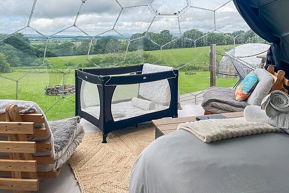 Malham Dome at Deerstone Glamping