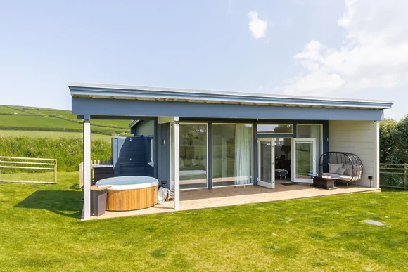 Top Meadow at March End Lodges