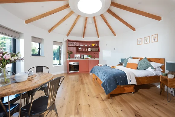 Spring Tide Roundhouse at East Thorne