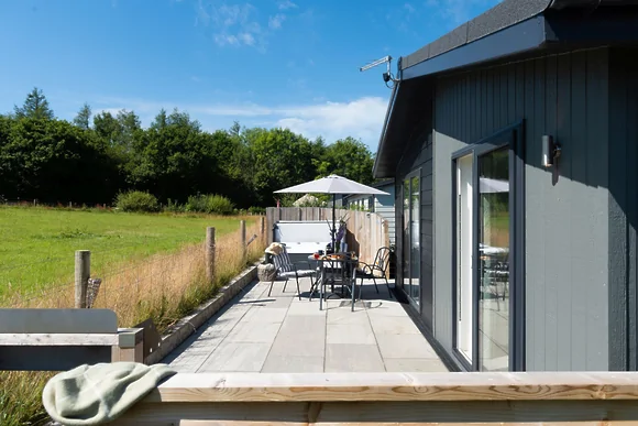 Periwinkle Lodge at 3 Roadford Lake Lodges