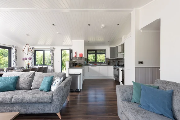 Juniper Lodge at 28 Roadford Lake Lodges