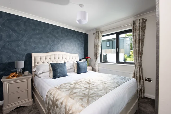 Juniper Lodge at 28 Roadford Lake Lodges