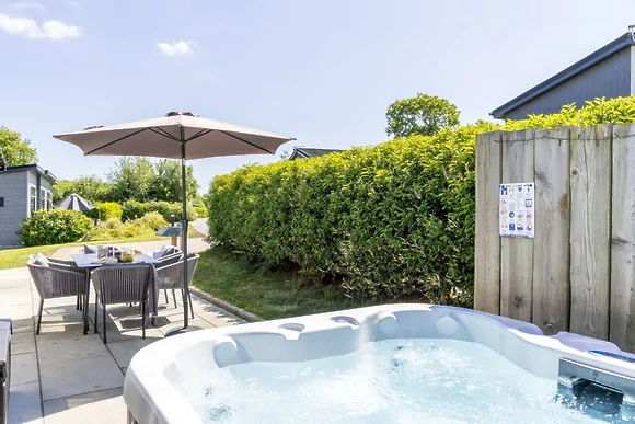 Hazel Lodge at 27 Roadford Lake Lodges