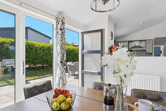 Hazel Lodge at 27 Roadford Lake Lodges