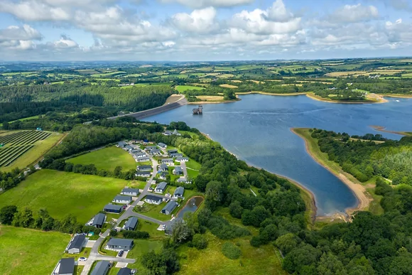 Hazel Lodge at 27 Roadford Lake Lodges