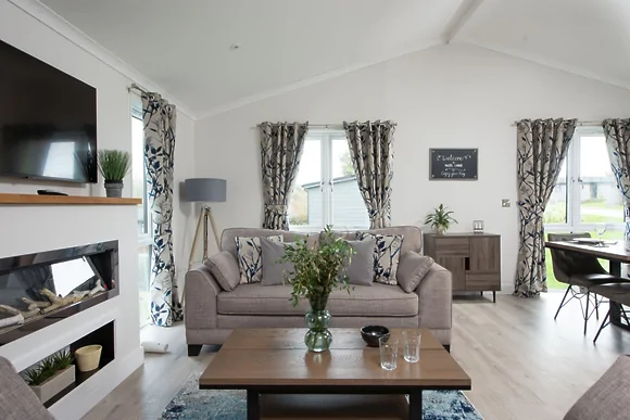 Hazel Lodge at 27 Roadford Lake Lodges