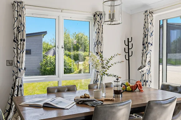 Hazel Lodge at 27 Roadford Lake Lodges