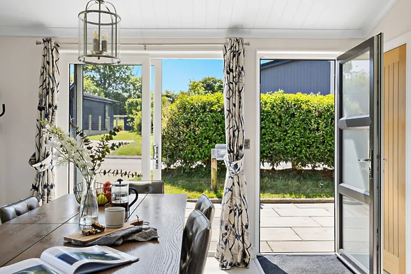 Hazel Lodge at 27 Roadford Lake Lodges