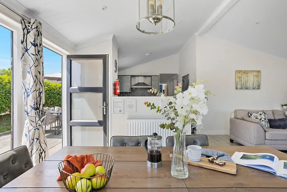 Hazel Lodge at 27 Roadford Lake Lodges