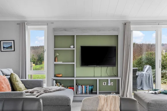 Clover Lodge at 32 Roadford Lake Lodges