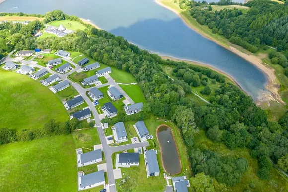 Clover Lodge at 32 Roadford Lake Lodges