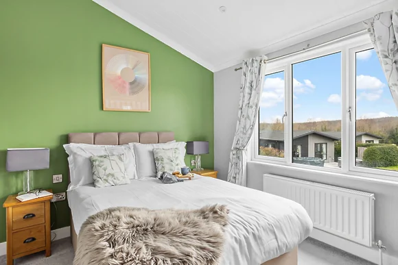 Clover Lodge at 32 Roadford Lake Lodges