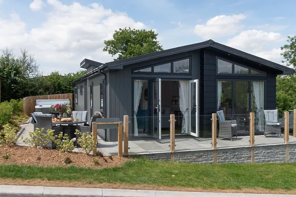 Orchid Lodge at 23 Roadford Lake Lodges