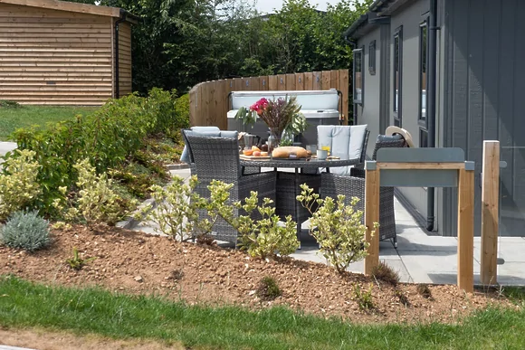 Orchid Lodge at 23 Roadford Lake Lodges