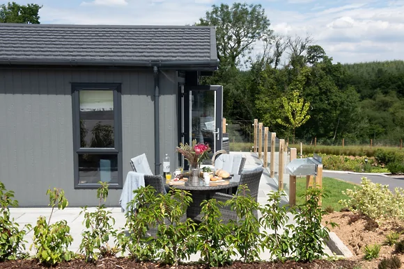 Orchid Lodge at 23 Roadford Lake Lodges