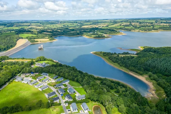 Forget Me Not Lodge at 4 Roadford Lake Lodges