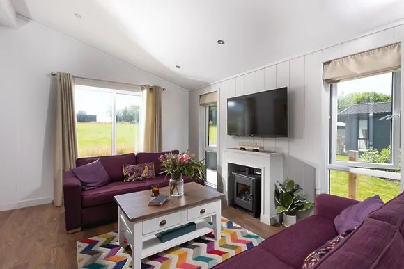 Forget Me Not Lodge at 4 Roadford Lake Lodges