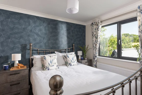 Honeysuckle Lodge at 2 Roadford Lake Lodges