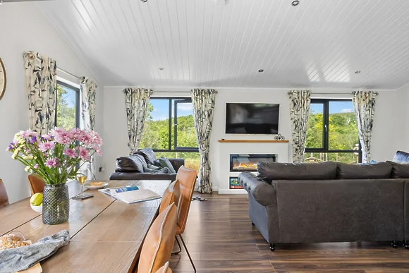 Lilac Lodge at 22 Roadford Lake Lodges