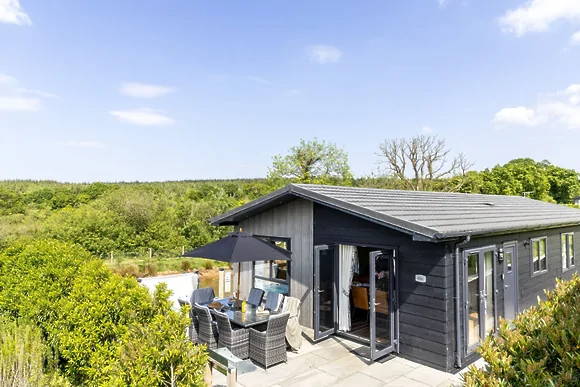 Lilac Lodge at 22 Roadford Lake Lodges