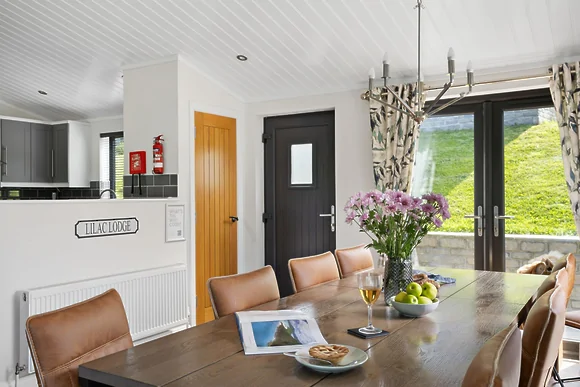 Lilac Lodge at 22 Roadford Lake Lodges