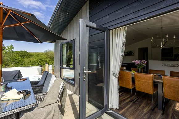 Lilac Lodge at 22 Roadford Lake Lodges