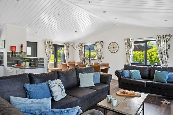 Lilac Lodge at 22 Roadford Lake Lodges