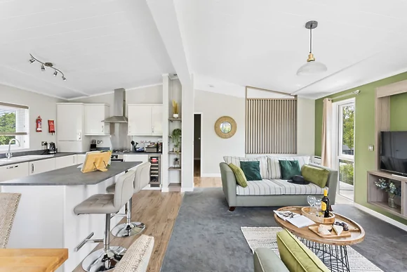 Rose Lodge at 21 Roadford Lake Lodges