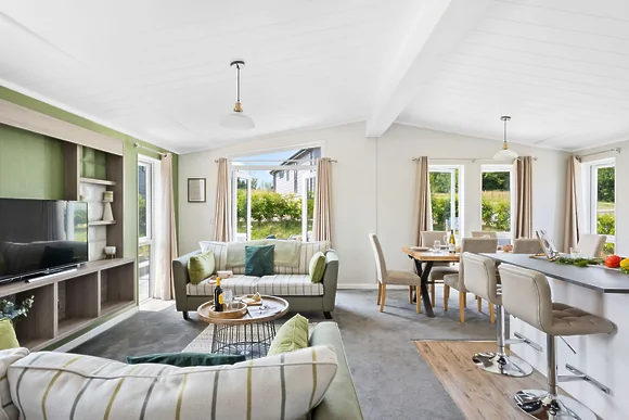 Rose Lodge at 21 Roadford Lake Lodges