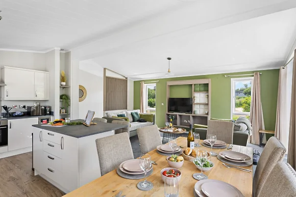 Rose Lodge at 21 Roadford Lake Lodges