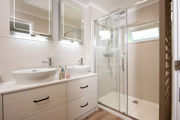 Saffron Lodge at 24 Roadford Lake Lodges