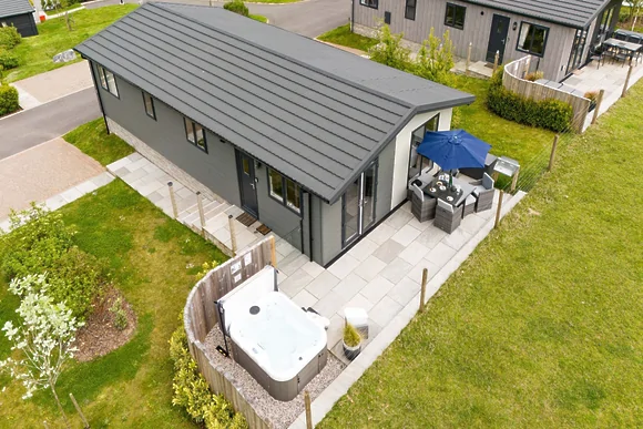 Snowdrop Lodge at 9 Roadford Lake Lodges